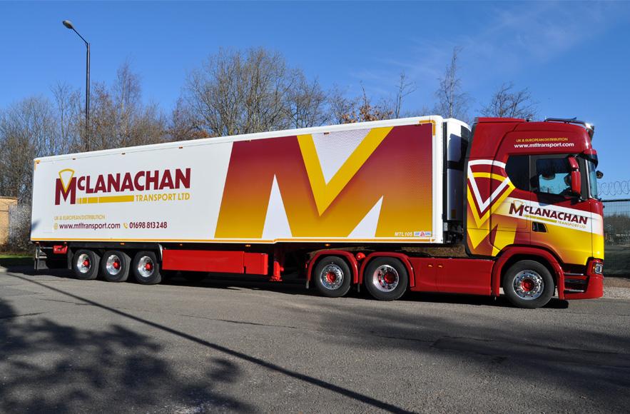 Further McLanachan Transport Fleet Expansion, and a First in Scotland