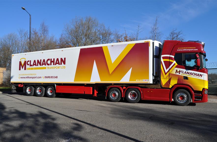 Further McLanachan Transport Fleet Expansion, and a First in Scotland